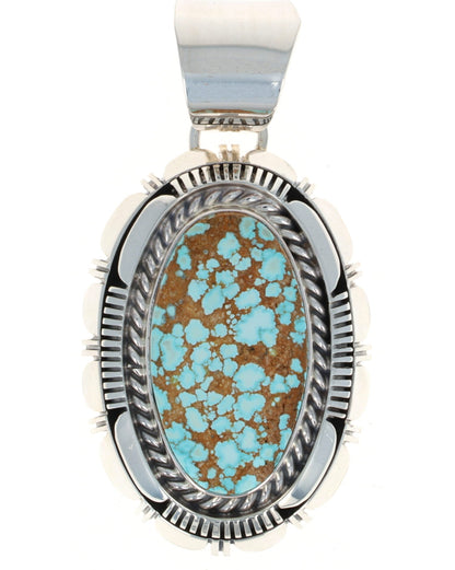 Natural #8 Turquoise Pendant