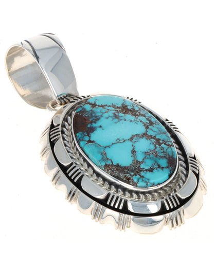 Natural Candelaria Turquoise Pendant