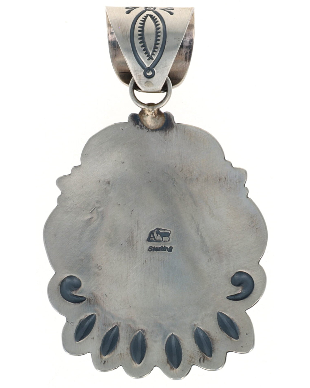 Natural Kingman Turquoise Pendant
