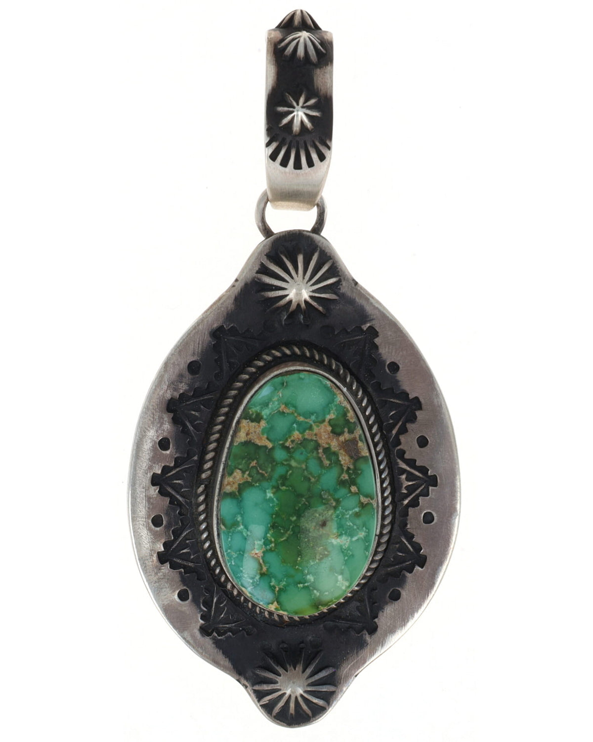 Sonoran Gold Turquoise Pendant