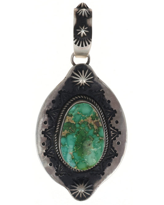 Sonoran Gold Turquoise Pendant