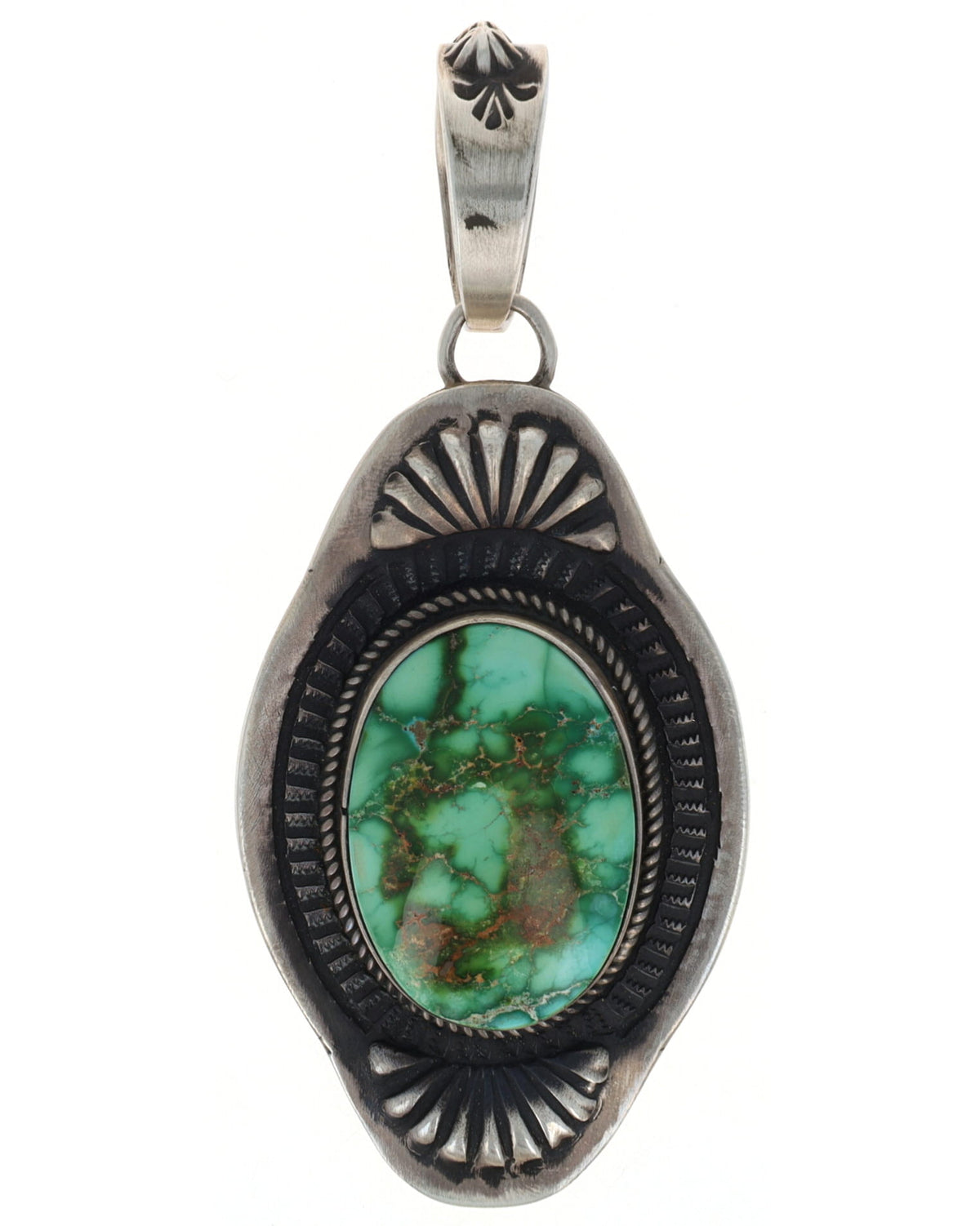 Sonoran Gold Turquoise Pendant
