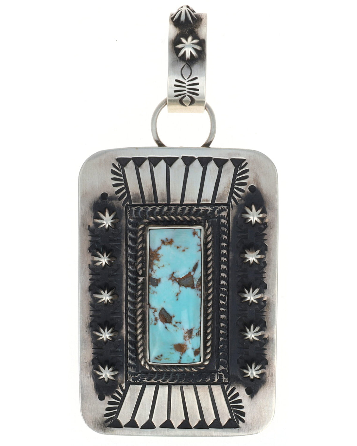 Natural Dry Creek Turquoise Pendant