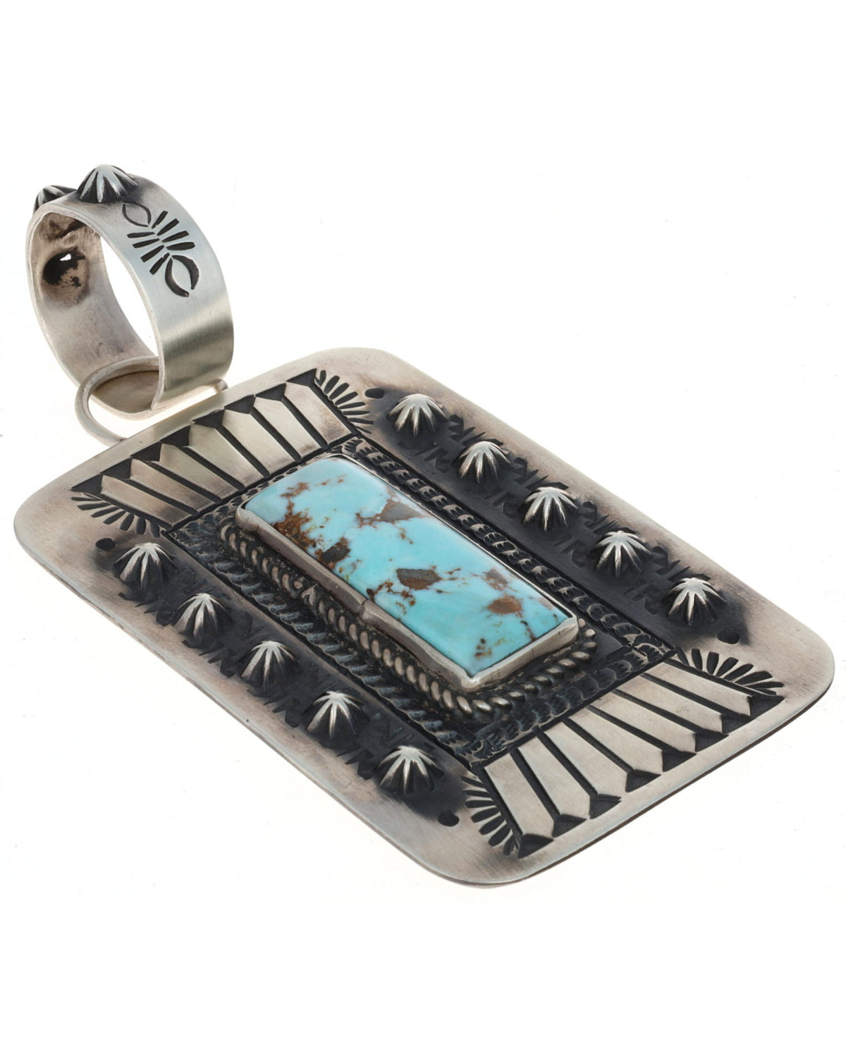 Natural Dry Creek Turquoise Pendant
