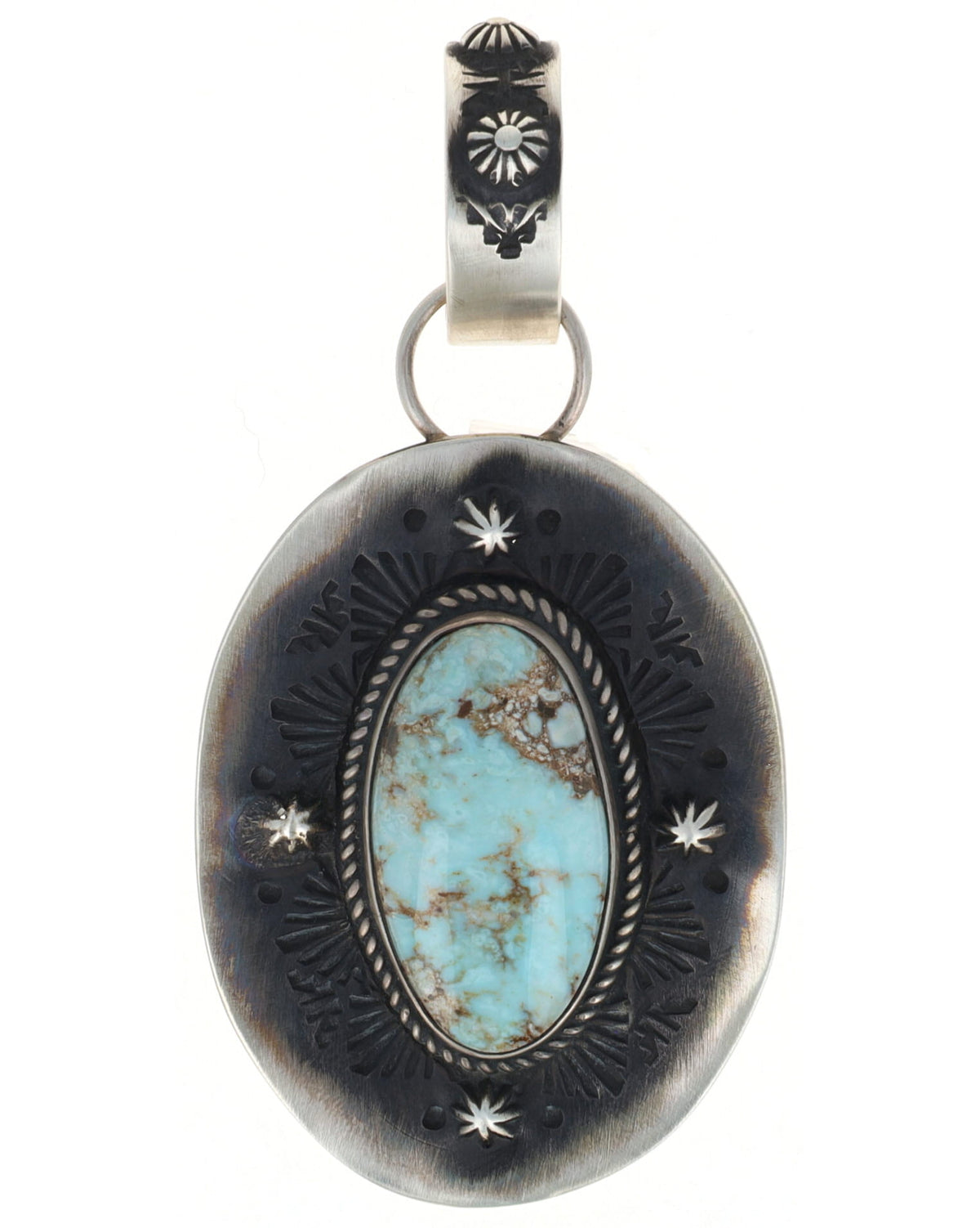 Natural Dry Creek Turquoise Pendant