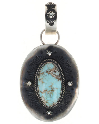 Natural Dry Creek Turquoise Pendant