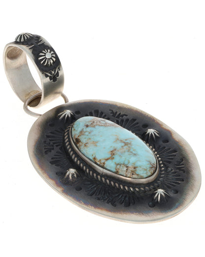 Natural Dry Creek Turquoise Pendant