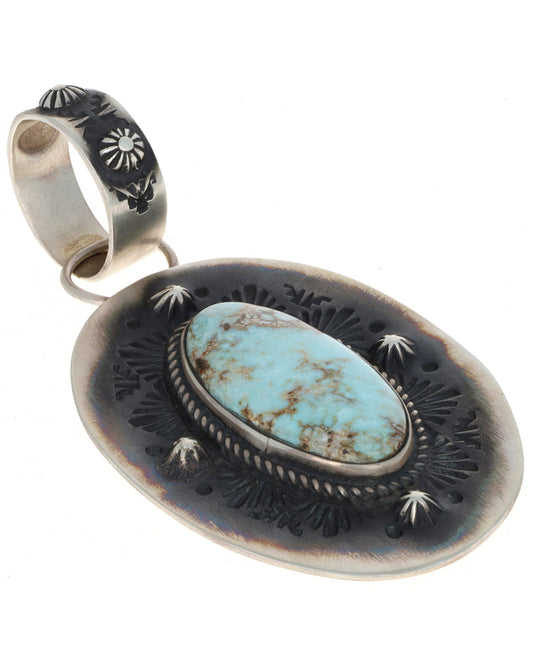 Natural Dry Creek Turquoise Pendant