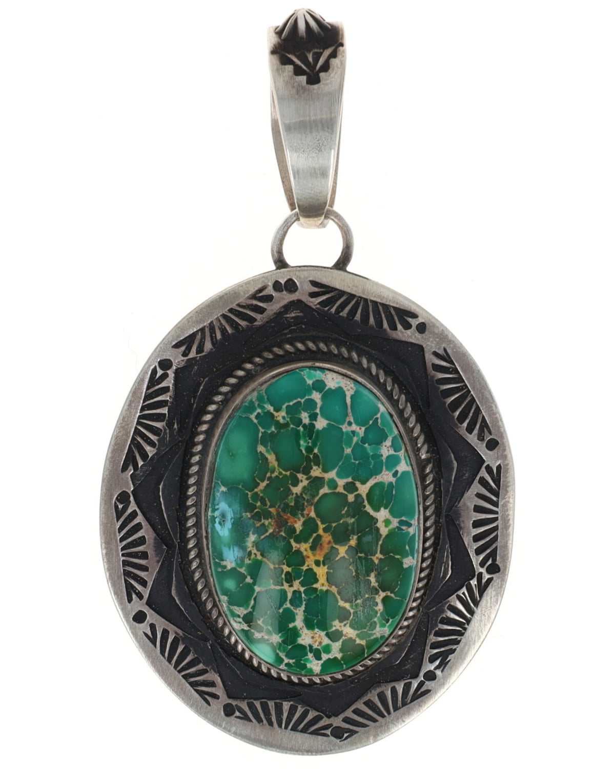 Sonoran Gold Turquoise Pendant