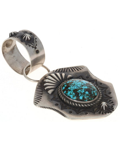 Natural Kingman Turquoise Pendant