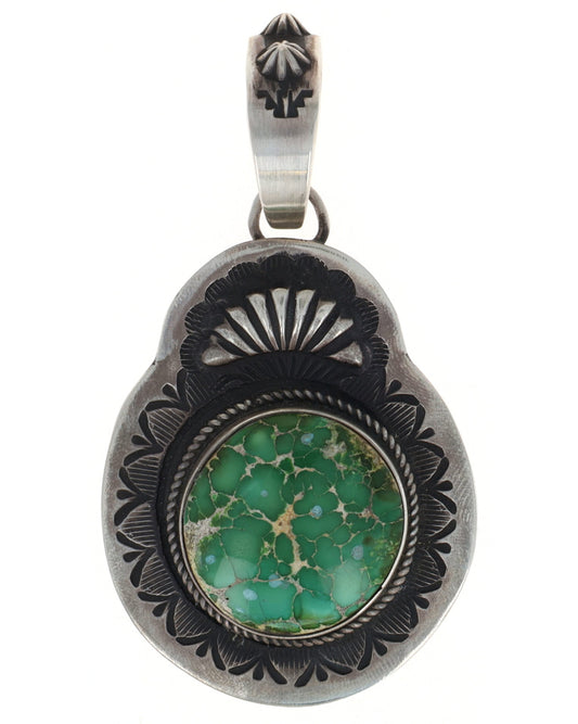 Sornoran Gold Turquoise Pendant