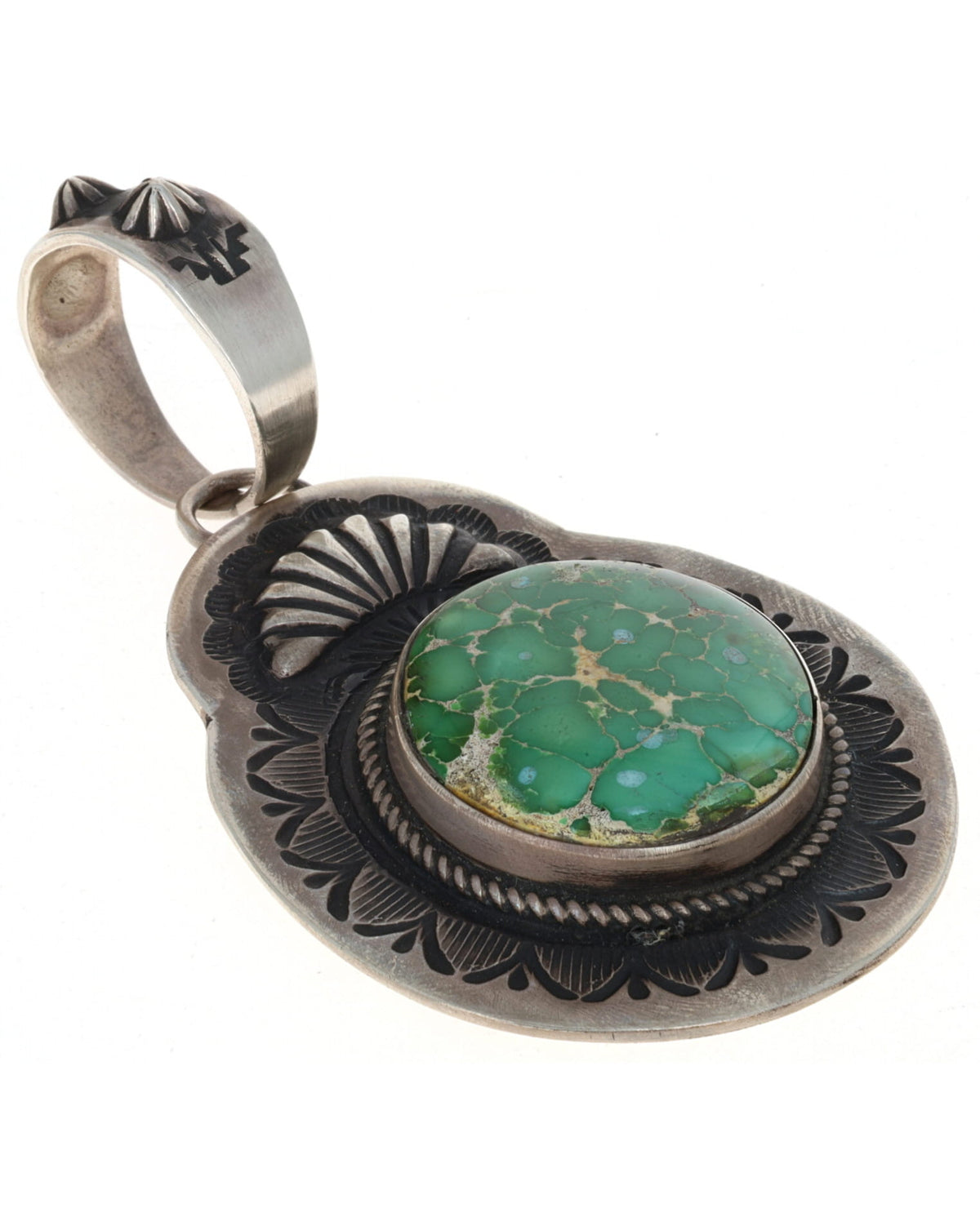 Sornoran Gold Turquoise Pendant