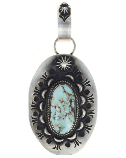 Natural Dry Creek Turquoise Pendant