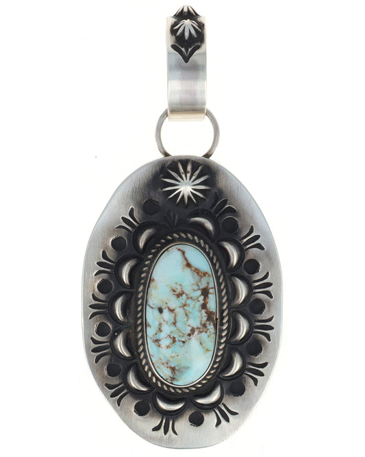 Natural Dry Creek Turquoise Pendant