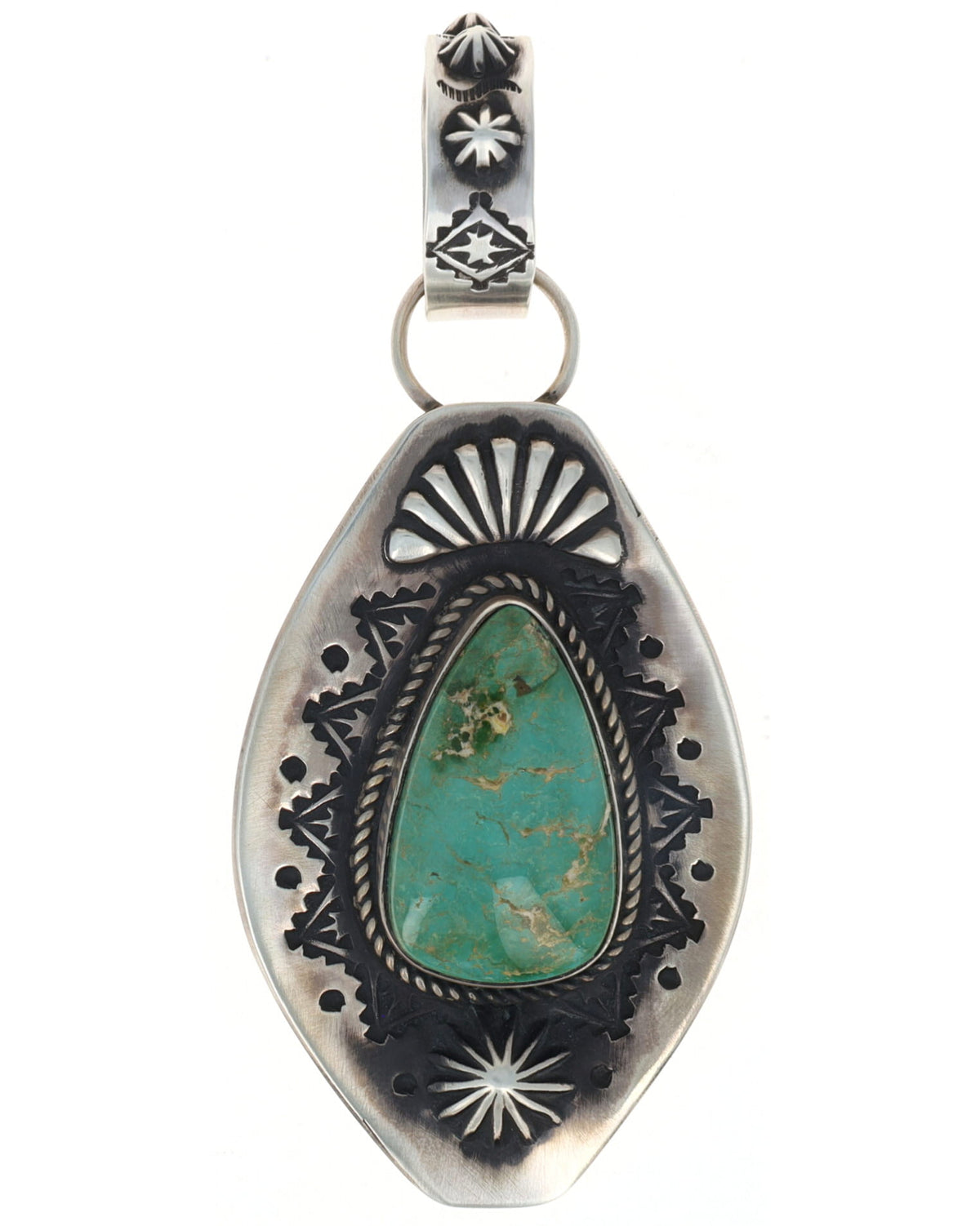 Sonoran Mountain Turquoise Pendant