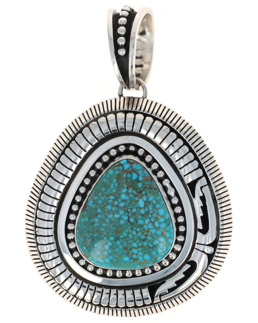 Natural Kingman Turquoise Pendant