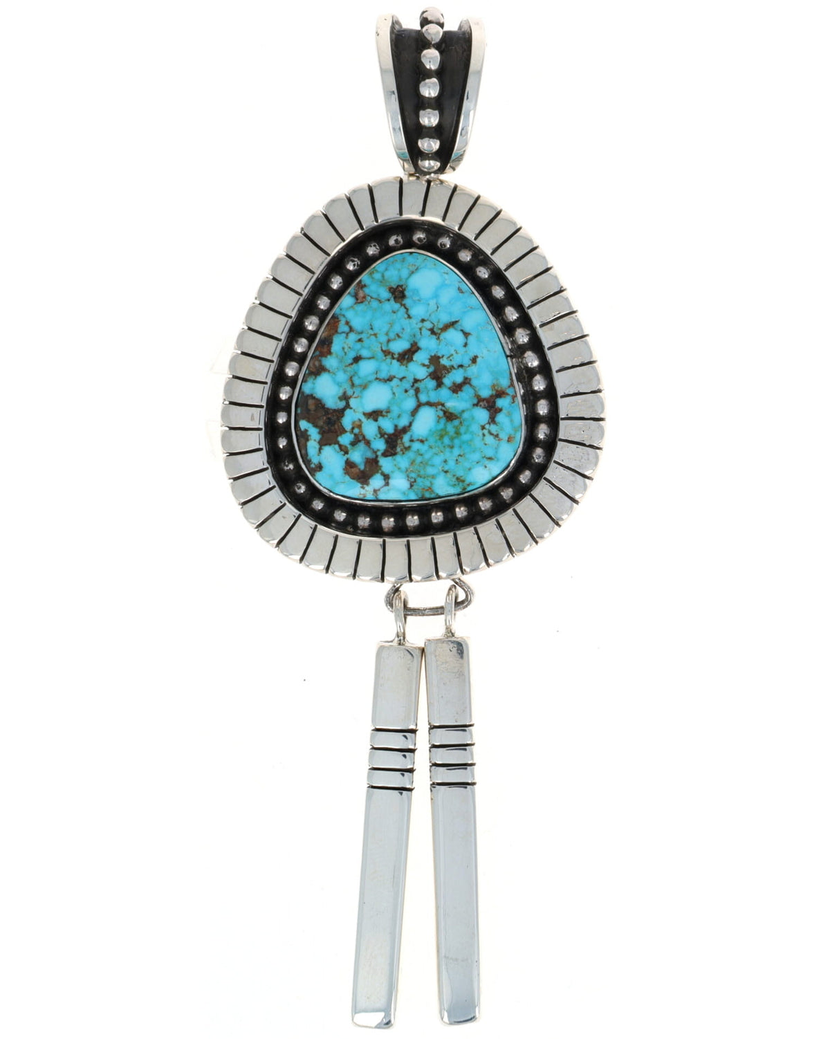Natural Kingman Turquoise Pendant