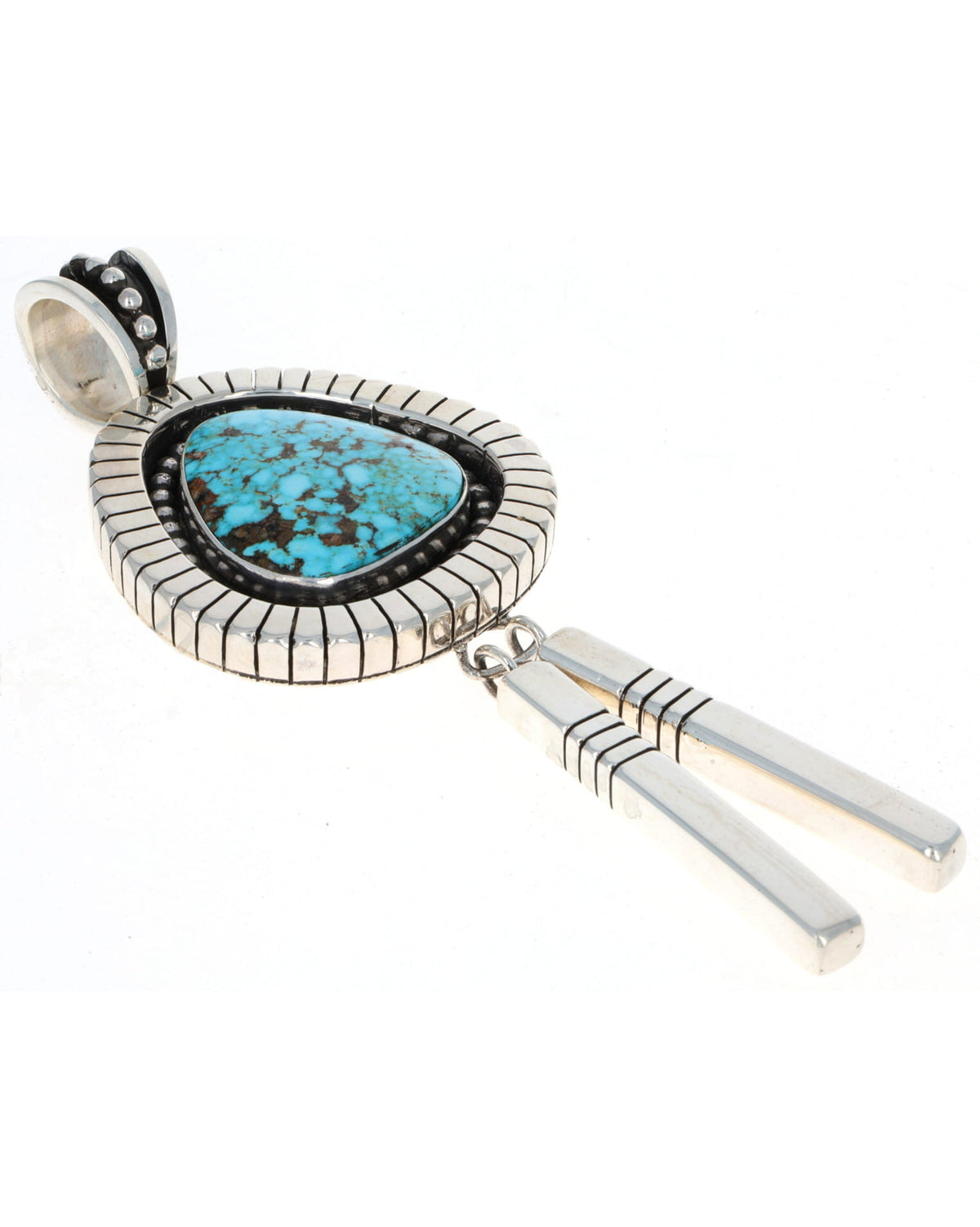 Natural Kingman Turquoise Pendant