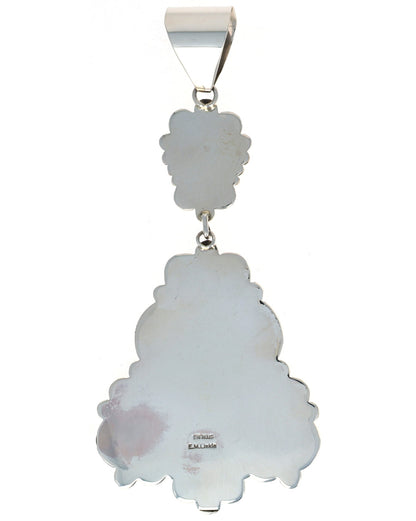 High Grade Natural Fox Turquoise 5-Stone Pendant