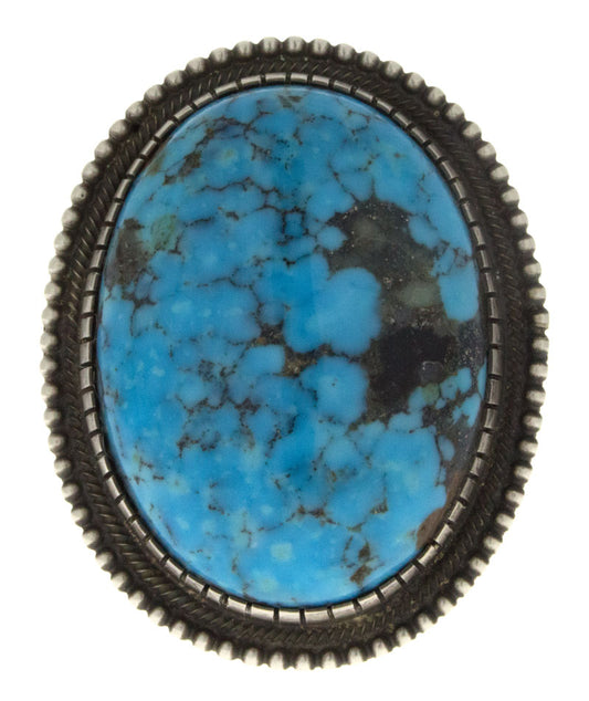Natural Kingman Turquoise Statement Ring