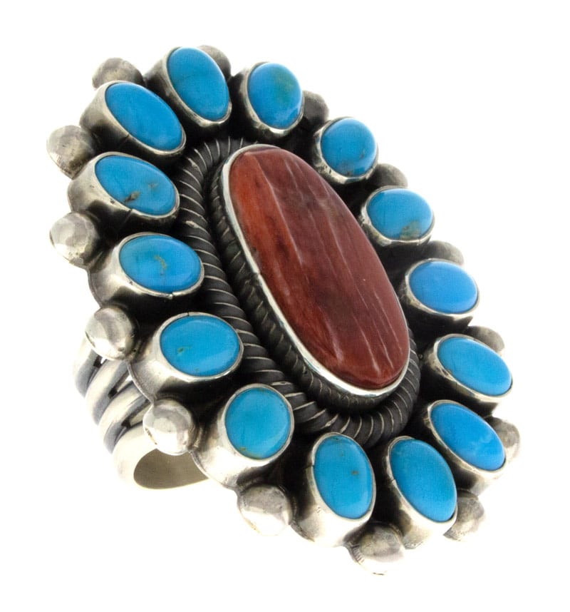 Ernest Roy Begay's Navajo Jewelry Collection - SilverTQ