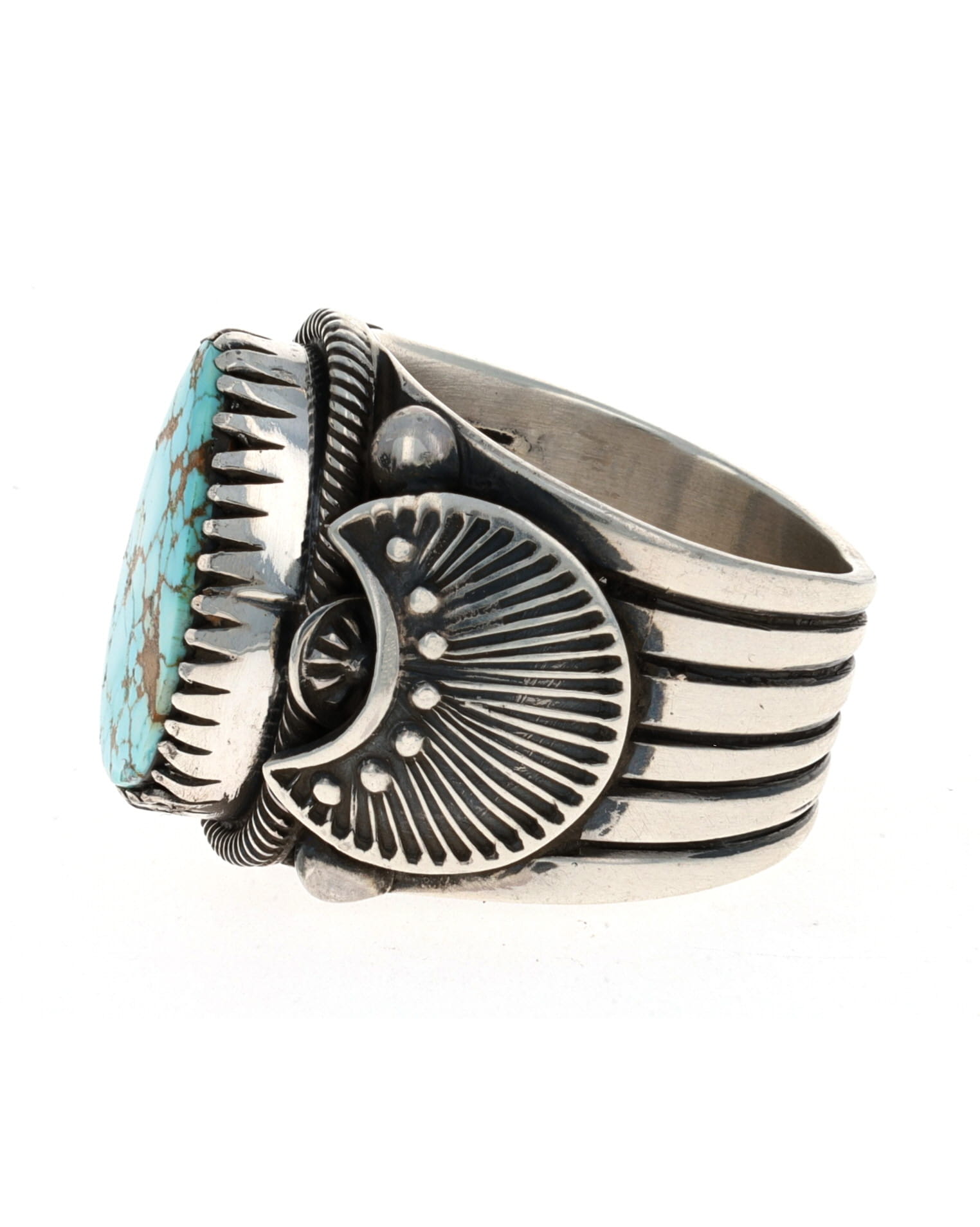 ナチュラル #8 ターコイズ リング