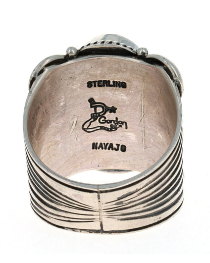 ナチュラルキングマンウォーターウェブターコイズリング