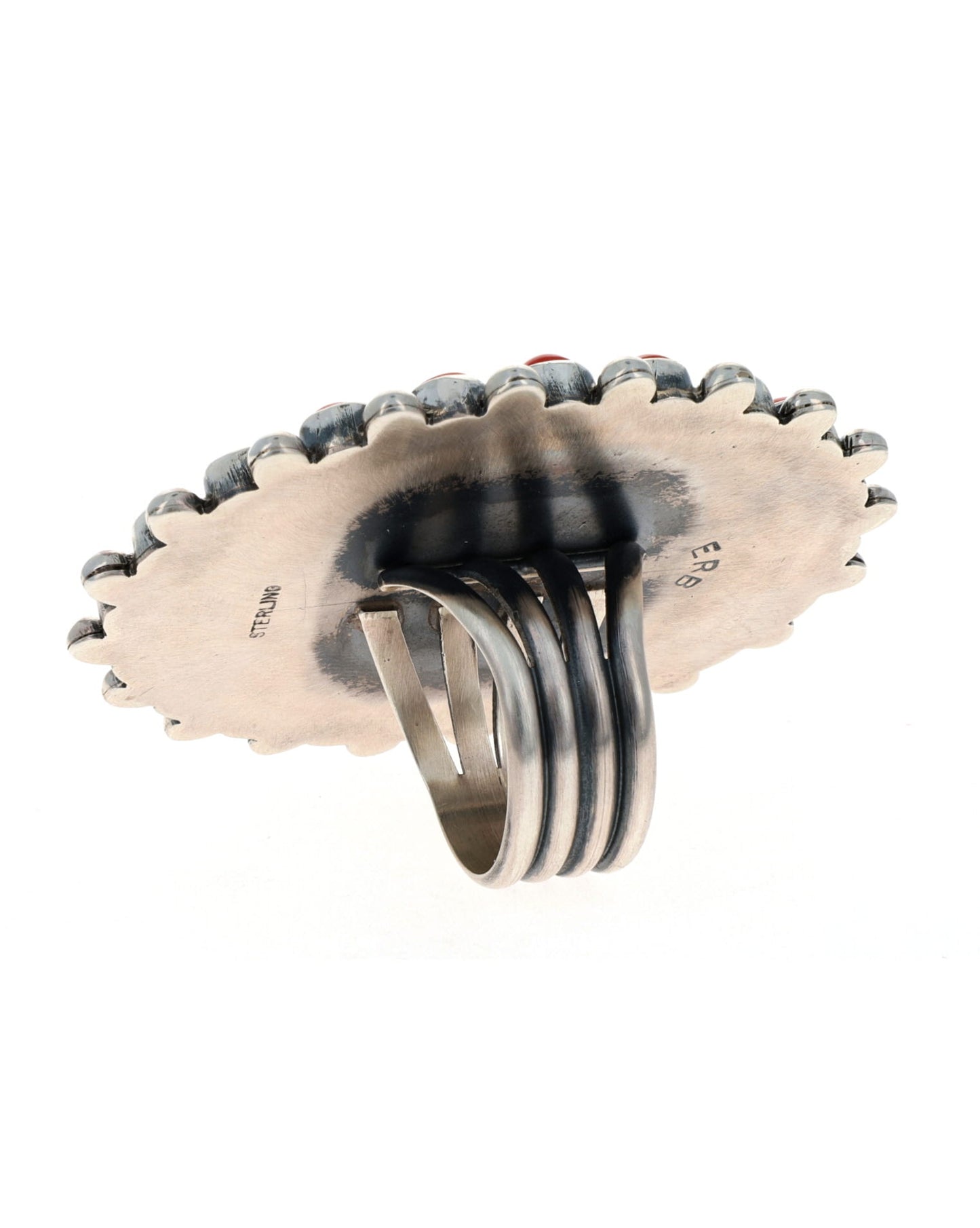 Natural Pilot Mountain Turquoise Statement Ring