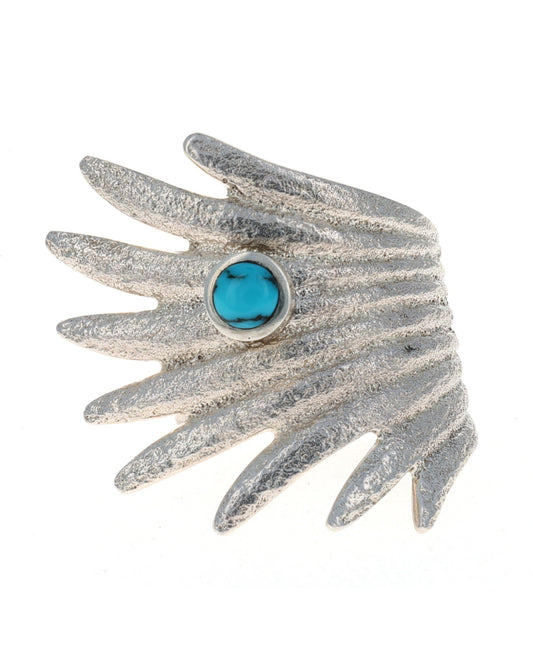 トゥファ鋳造イーグルウィングリング