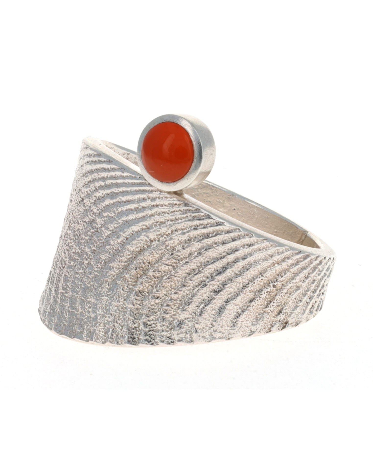 Natural Carnelian Stone Ring