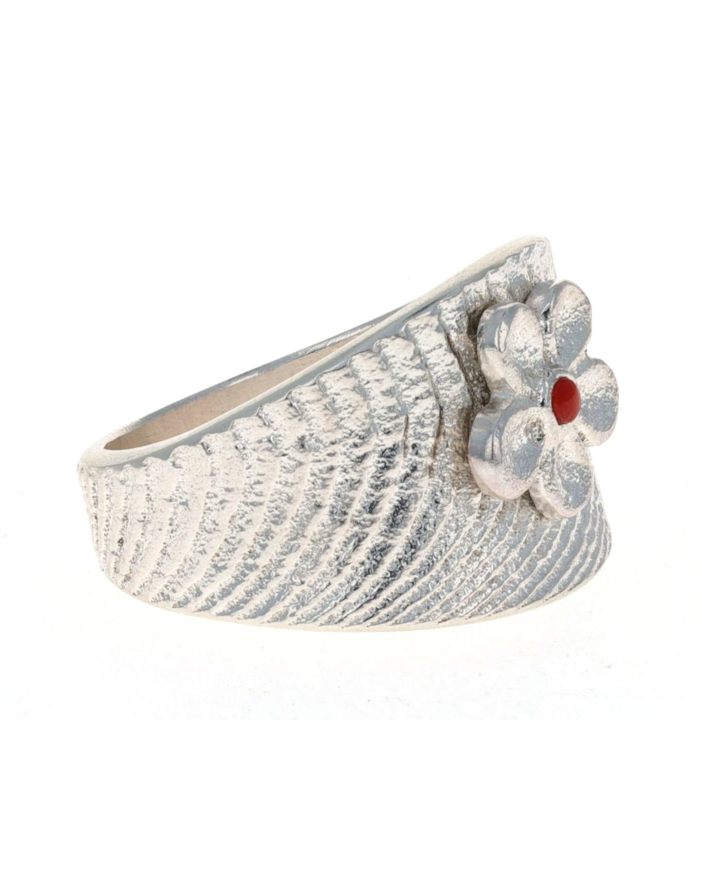 Sepia Tufa Guss Blumenring