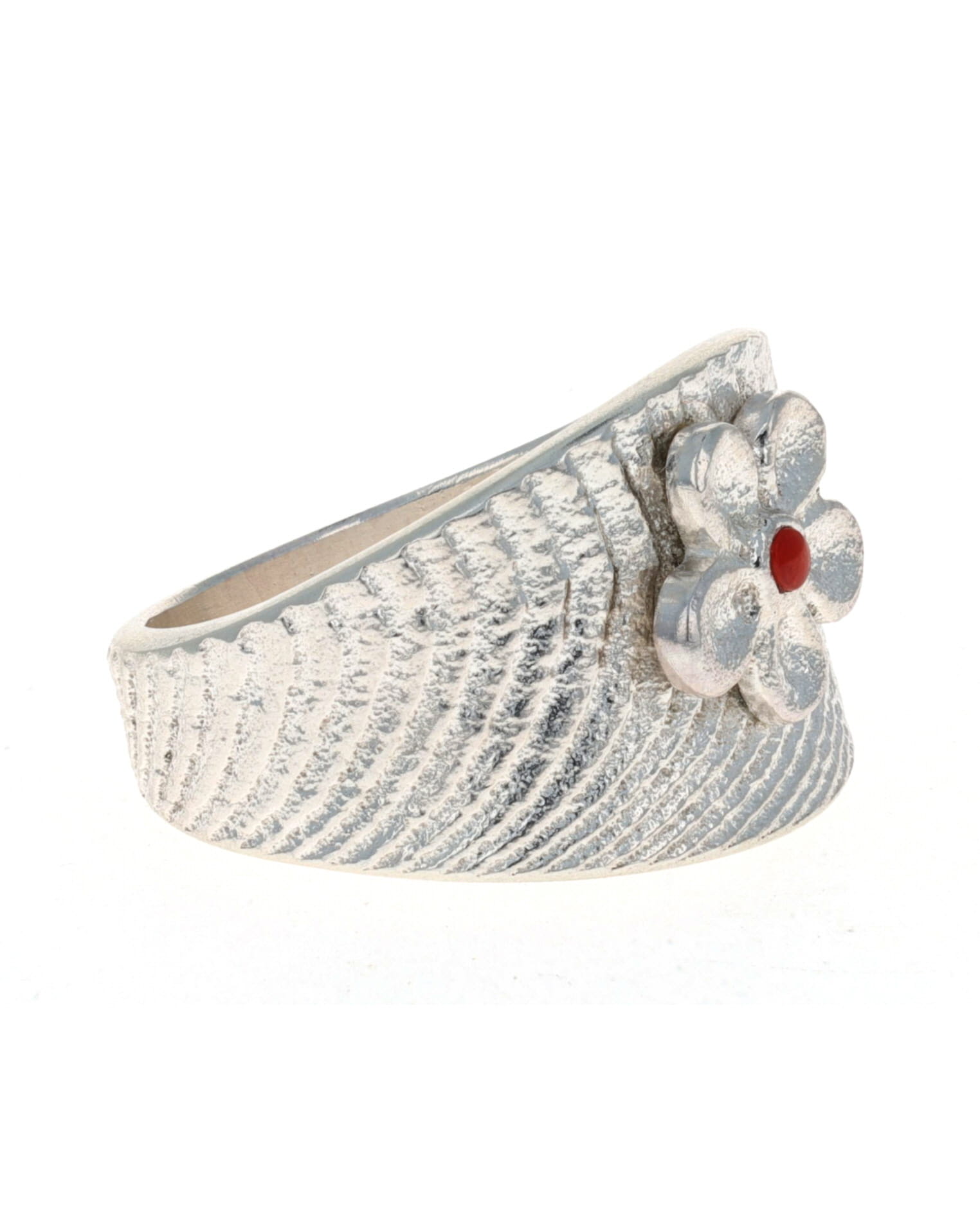 Sepia Tufa Guss Blumenring