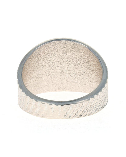 Sepia Tufa Guss Blumenring