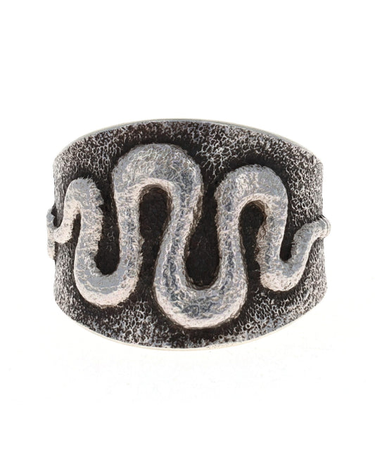 Tufa Cast Snake Ring