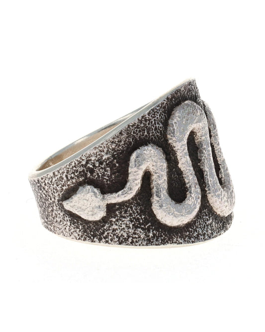 Tufa Cast Snake Ring