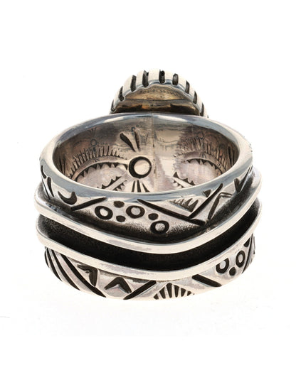 Anello in turchese naturale Morenci