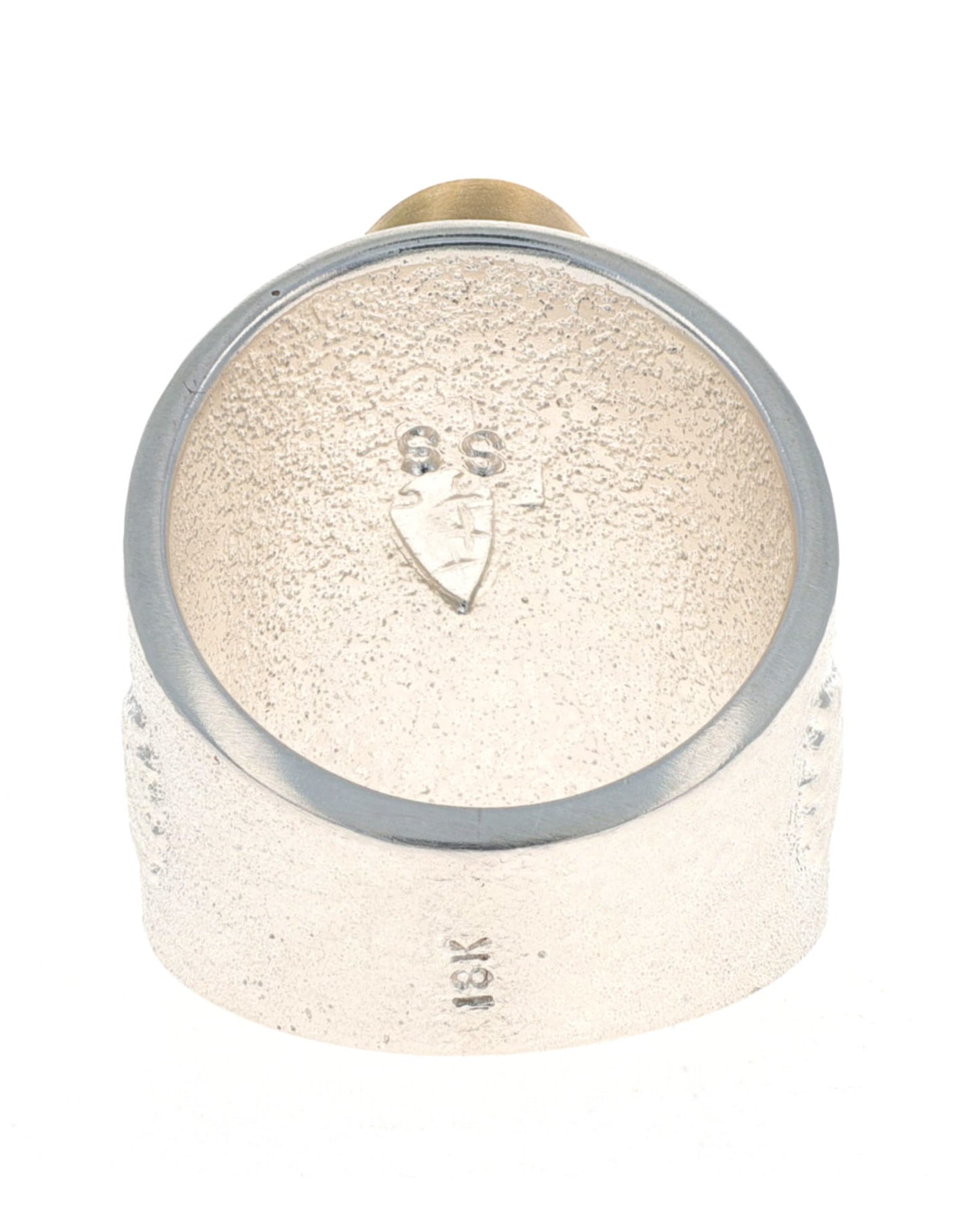 Thunderbird Ring With High Grade Natural Royston Turquoise