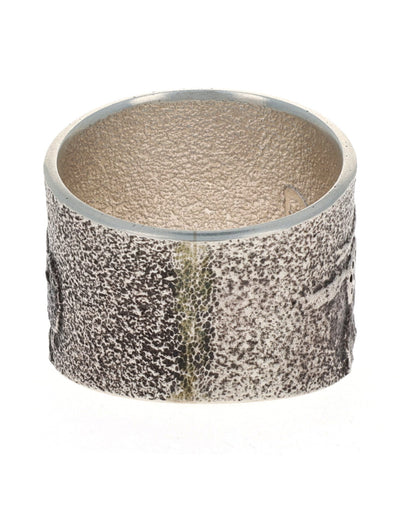 トゥファ鋳造「バッファロー狩り」リング