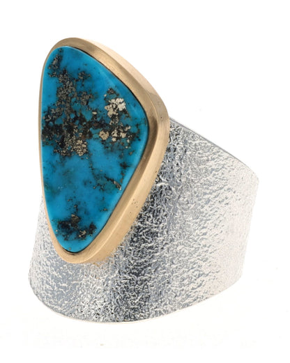 Natural Morenci Turquoise Ring