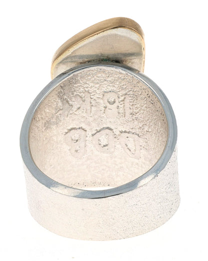 Natural Morenci Turquoise Ring