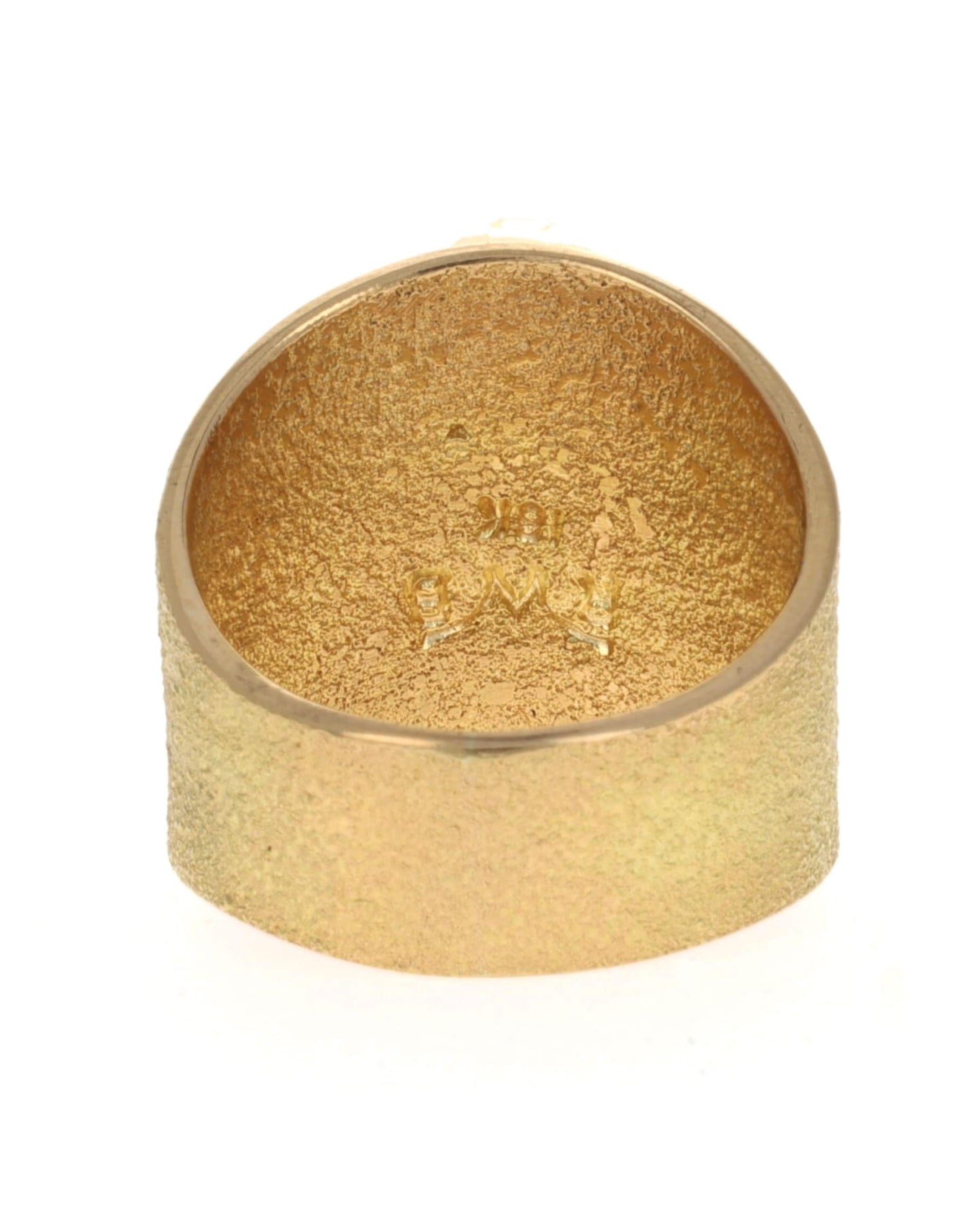 18K Gold Ring With High Grade Natural Carico Lake Turquoise