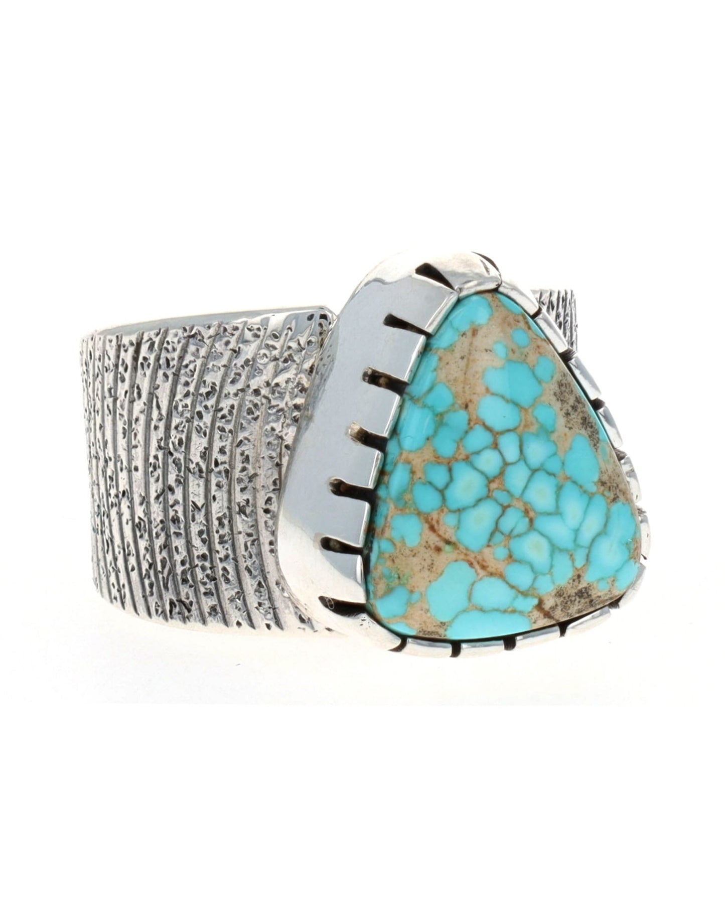 Natural #8 Turquoise Ring