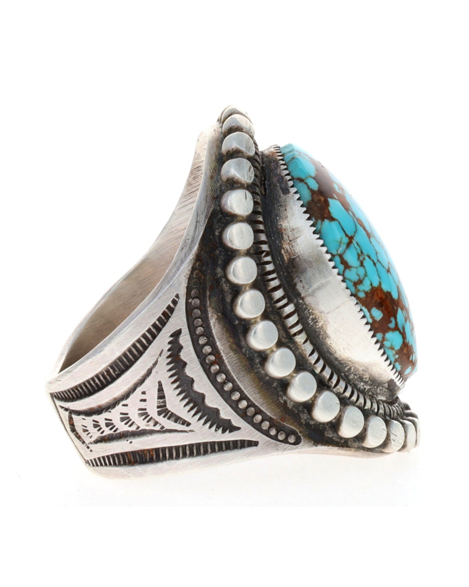 Natural #8 Turquoise Ring