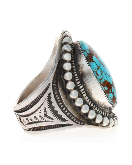 Natural #8 Turquoise Ring