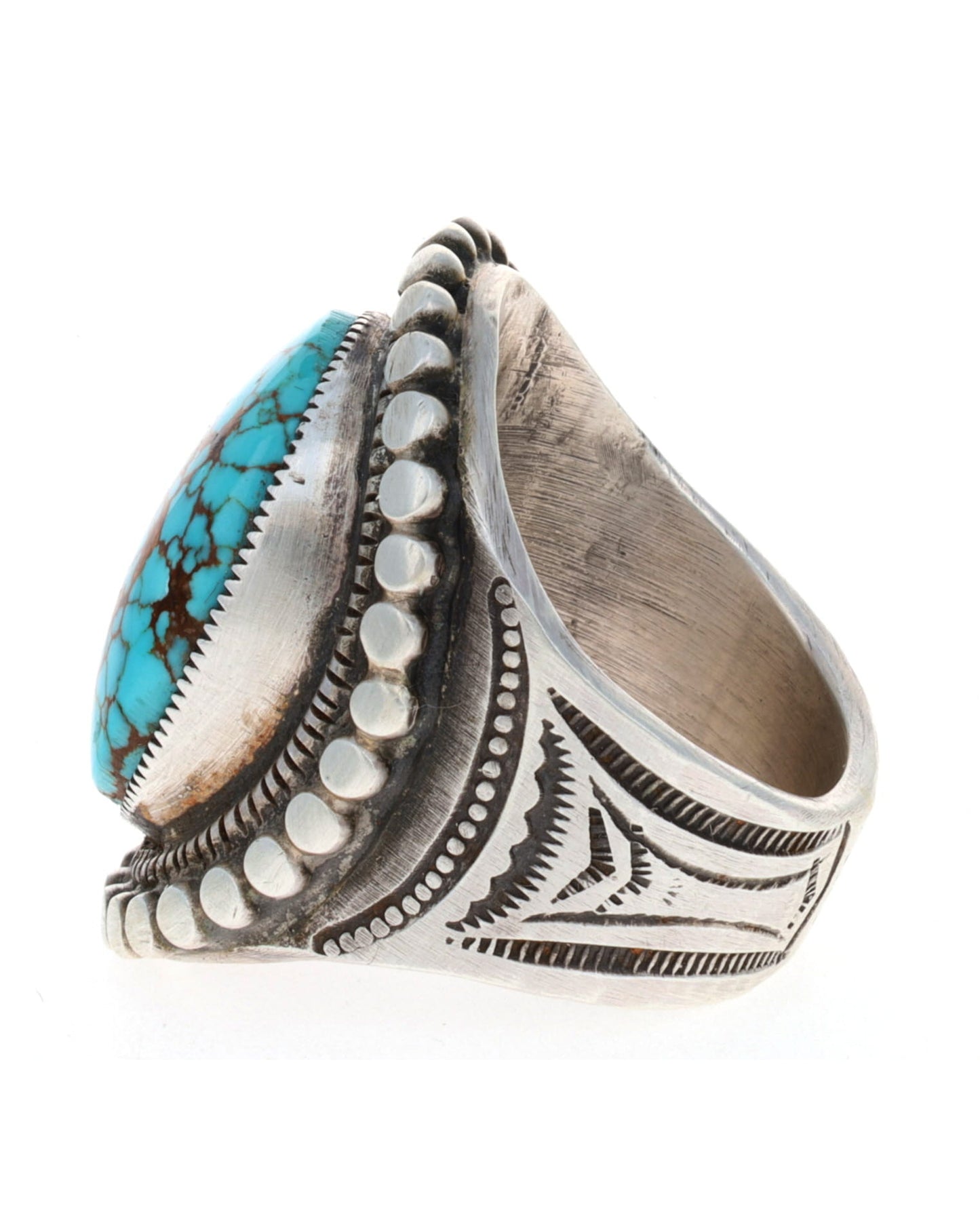 Natural #8 Turquoise Ring