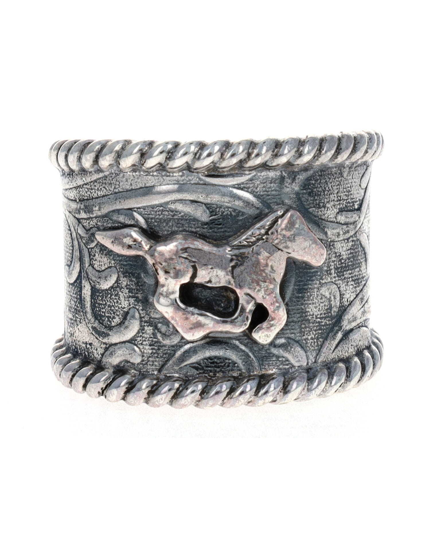 Sterling Silver Horse Ring