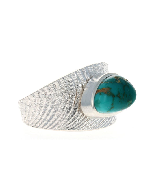 High Grade Natural Royston Turquoise Ring