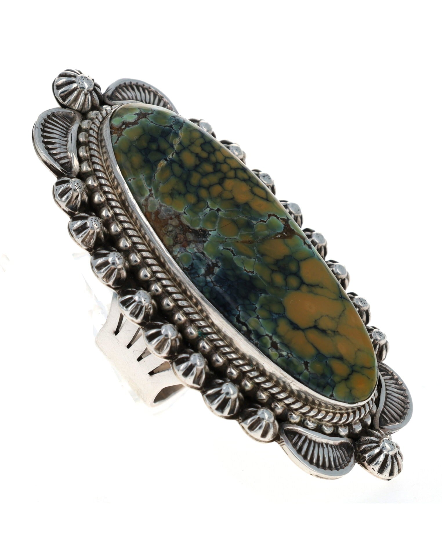 Natural Damele Turquoise Statement Ring
