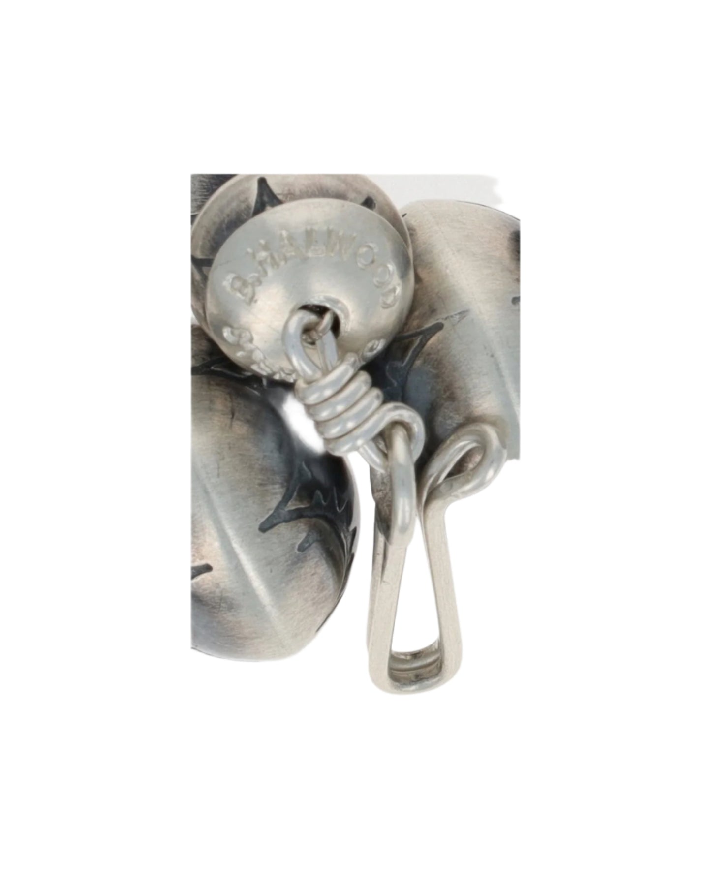 Handmade Graduated Sterling Silver Bead Necklace