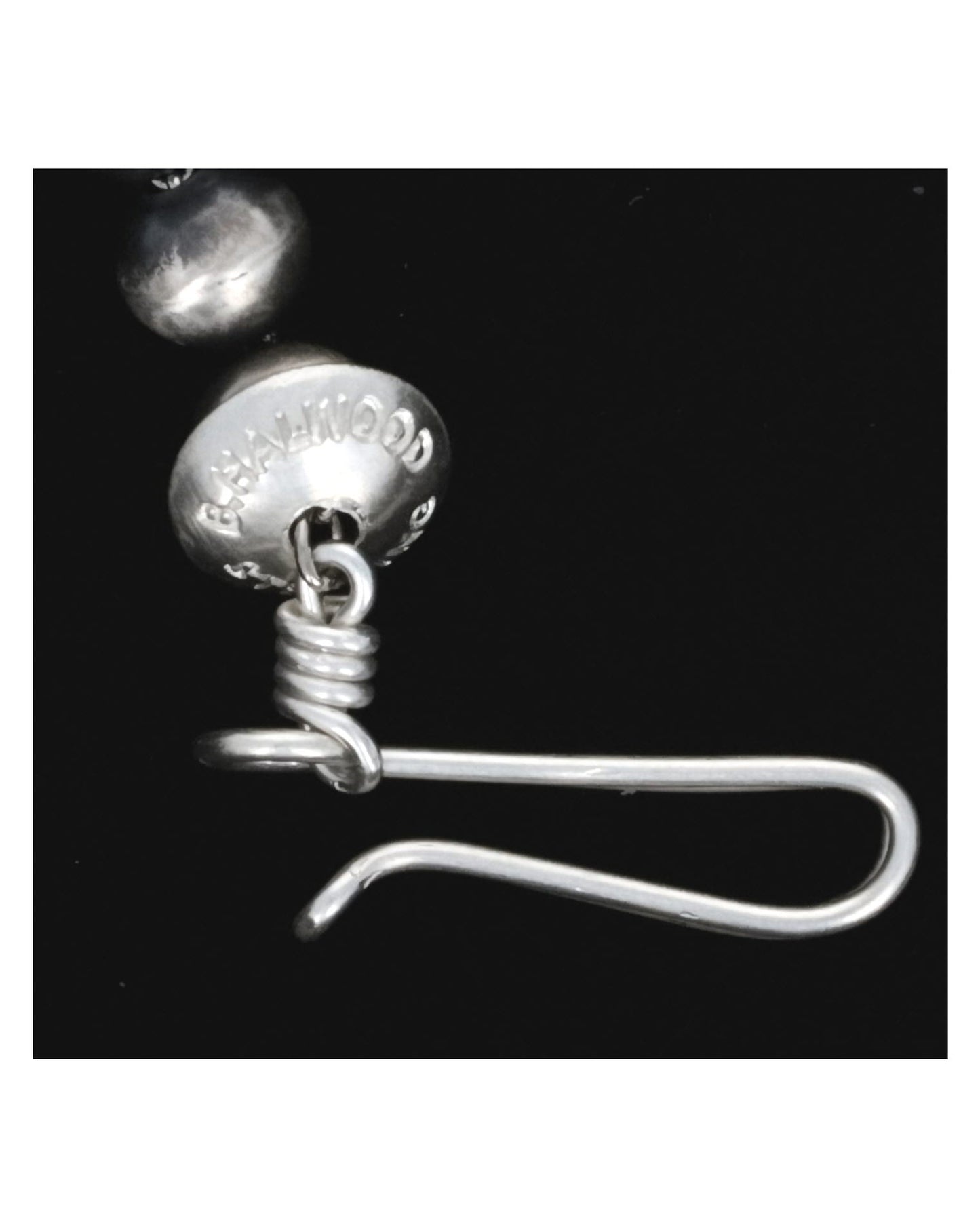 Handmade Sterling Silver Bead Necklace